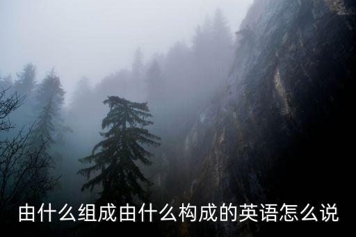 由組成的英文，由什么組成由什么構(gòu)成的英語怎么說