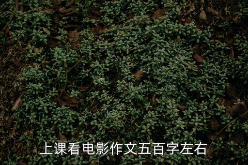 上課看電影作文五百字左右