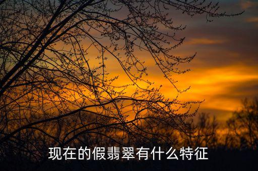 假翡翠手鐲特征，翡翠手鐲則呢么分辨真假