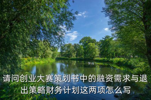 融資需求怎么寫，文章企業自述融資需求說明