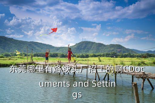 東莞哪里有烙鐵頭廠招工的啊CDocuments and Settings
