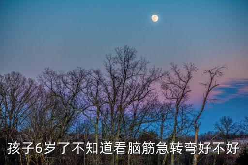 孩子6歲了不知道看腦筋急轉彎好不好
