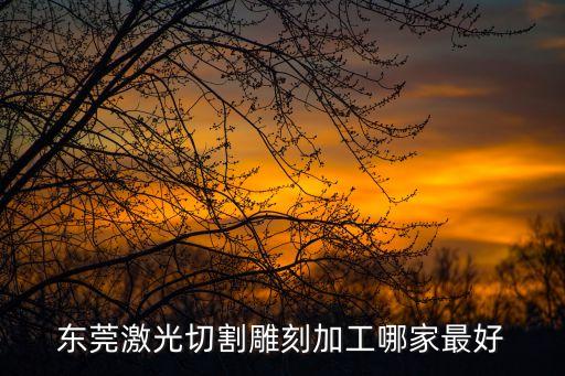 東莞激光雕刻公司，東莞激光切割雕刻加工哪家最好