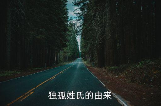 獨孤氏，獨孤姓氏的由來