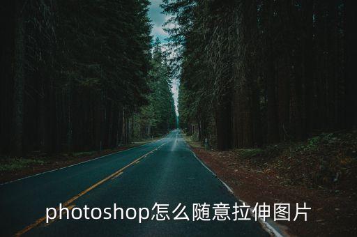 photoshop怎么隨意拉伸圖片