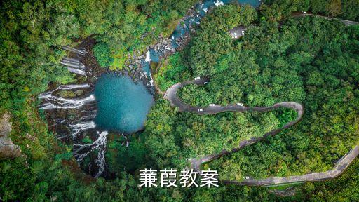 蒹葭教案
