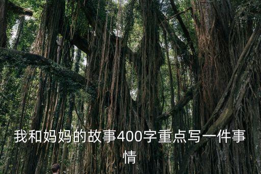 我和媽媽的故事400字重點寫一件事情