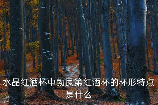 勃艮第杯，講究人為什么喝葡萄酒要選不同的杯子