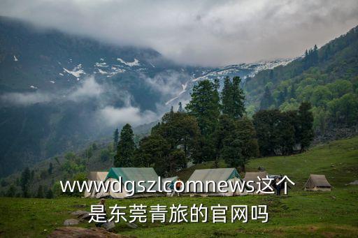 wwwdgszlcomnews這個是東莞青旅的官網嗎