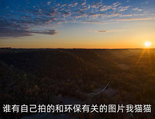 環境保護圖片，誰有自己拍的和環保有關的圖片我貓貓