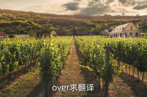 over意思，over求翻譯