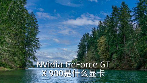 NVidia GeForce GTX 980是什么顯卡