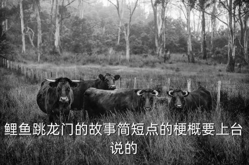 鯉魚(yú)躍龍門(mén)的故事，鯉魚(yú)跳龍門(mén)的故事簡(jiǎn)短點(diǎn)的梗概要上臺(tái)說(shuō)的