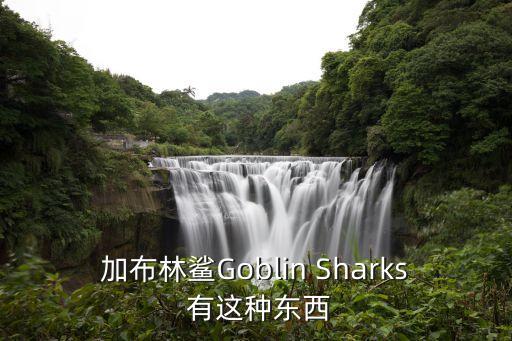 哥布林鯊，加布林鯊Goblin Sharks 有這種東西