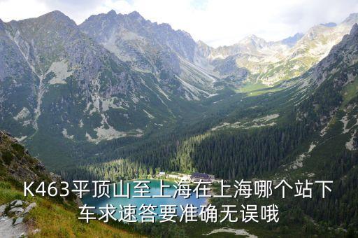 平平頂山到上海市的順風車，請問下K462次 平頂山至上海 1345開 幾點到上海啊謝謝