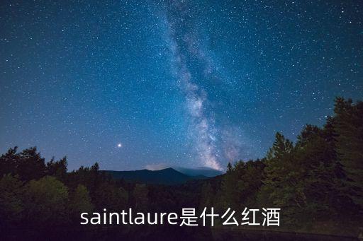 圣誕紅酒，saintlaure是什么紅酒