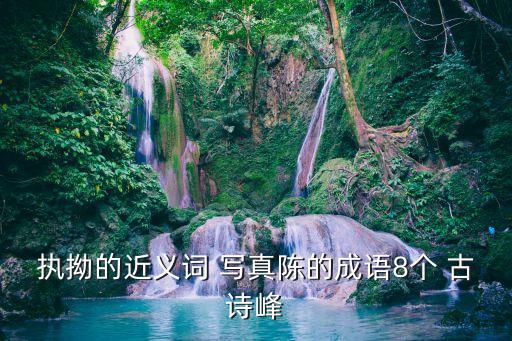 執拗的近義詞 寫真陳的成語8個 古詩峰