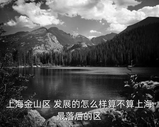 上海市對金山區(qū)以后的規(guī)劃怎么樣，上海金山區(qū) 發(fā)展的怎么樣算不算上海最落后的區(qū)