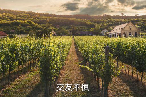 交友不慎