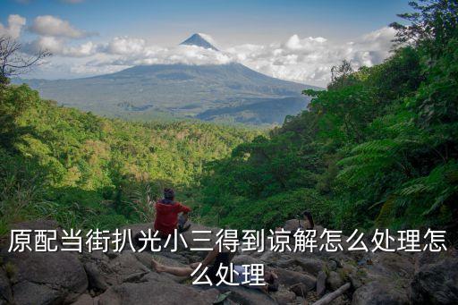 原配當街扒光小三得到諒解怎么處理怎么處理