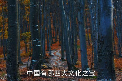 中國有哪四大文化之寶