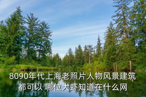 8090年代上海老照片人物風(fēng)景建筑都可以 哪位大蝦知道在什么網(wǎng)