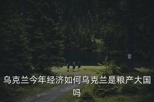 烏克蘭今年經濟如何烏克蘭是糧產大國嗎