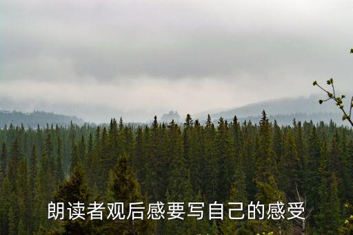朗讀者觀后感，朗讀者觀后感3月25日200字