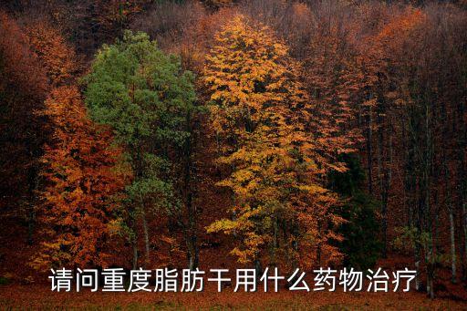 請(qǐng)問重度脂肪干用什么藥物治療