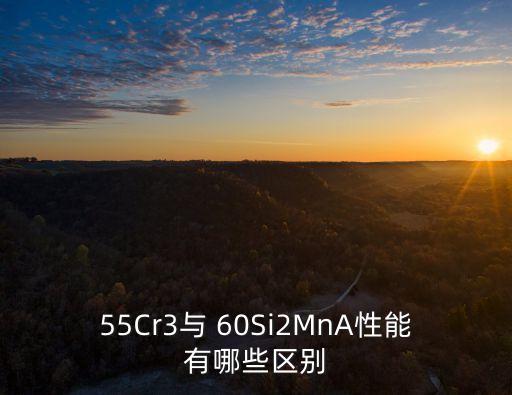 55Cr3與 60Si2MnA性能有哪些區(qū)別