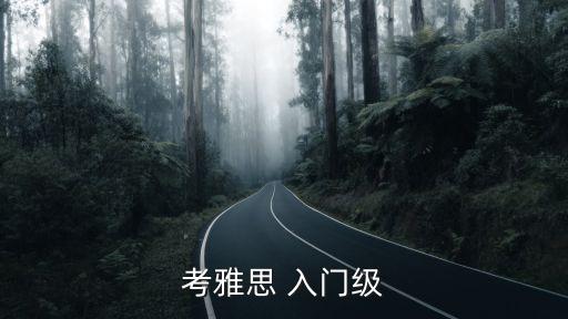 考雅思 入門級