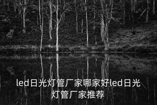 led日光燈管廠家哪家好led日光燈管廠家推薦