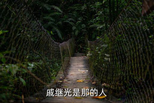 戚繼光是那的人