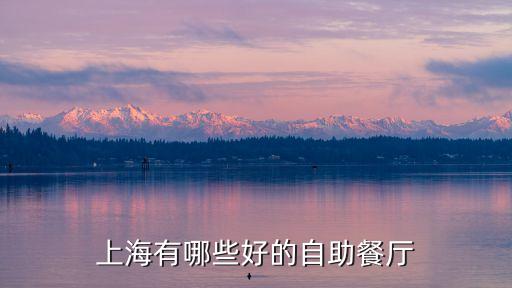 上海有哪些好的自助餐廳