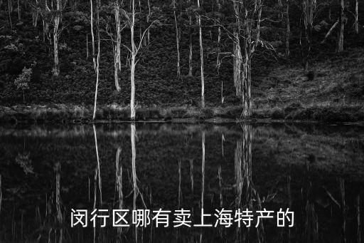 閔行區(qū)哪有賣上海特產(chǎn)的