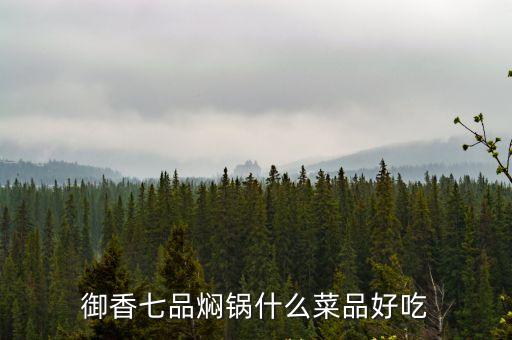 御香七品燜鍋什么菜品好吃