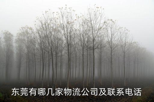 東莞茶山物流公司電話號碼，華宇物流東莞區電話
