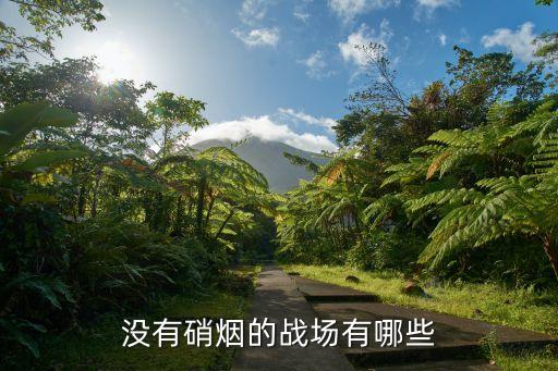 沒有硝煙的戰場有哪些