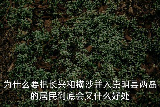 上海市崇明縣橫沙島土地規(guī)劃，橫沙島這十年有拆遷安置