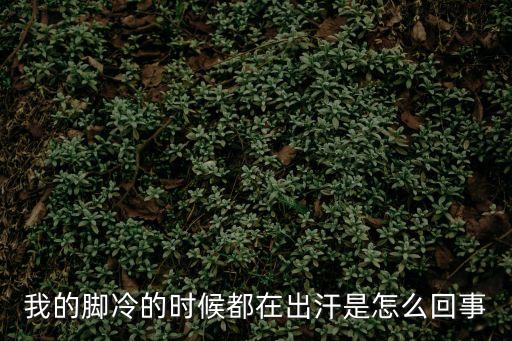 腳涼還出汗是怎么回事，腳涼愛出汗是怎么回事啊