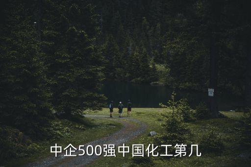 中企500強中國化工第幾