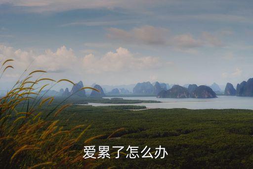 愛累了怎么辦