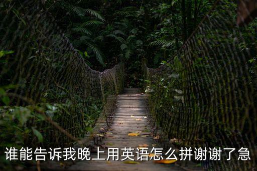 晚上英文，晚上用英語怎么說縮寫