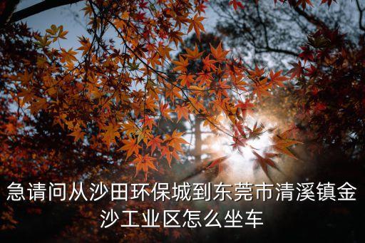 東莞沙田到東莞清溪，沙田鎮到清溪鎮鐵松村有多遠