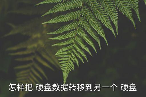硬盤克隆,克隆硬盤和遷移系統(tǒng)最大不同