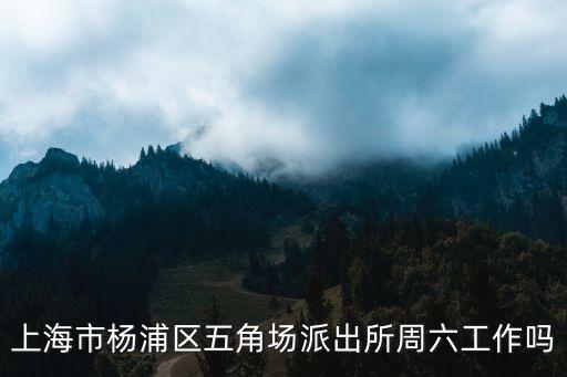 上海市楊浦區(qū)五角場派出所上班嗎，上海市楊浦區(qū)五角場派出所周六工作嗎