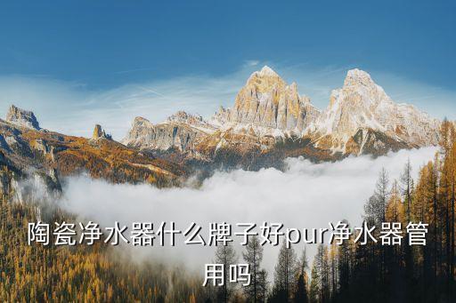 陶瓷凈水器，陶瓷水龍頭凈水器到底好不好