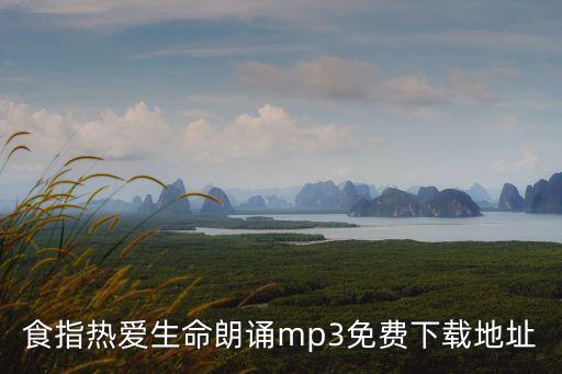 熱愛生命朗誦，求背景音樂 詩朗誦 汪國真的熱愛生命