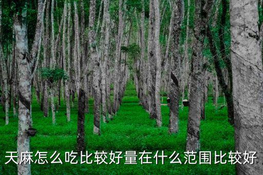 天麻的吃法與用量，天麻怎么吃比較好量在什么范圍比較好