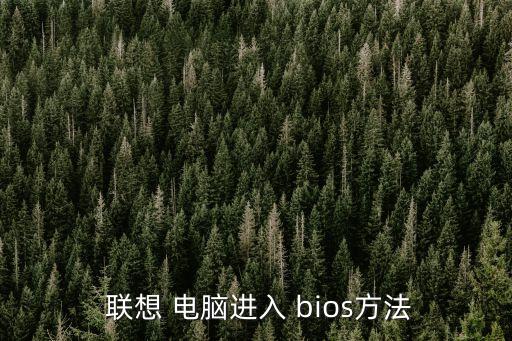  聯想 電腦進入 bios方法
